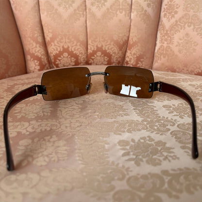 Chanel sunglasses vintage rimless