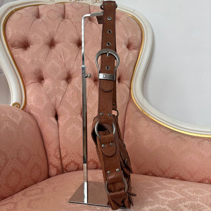 Dior Gaucho shoulder bag leather