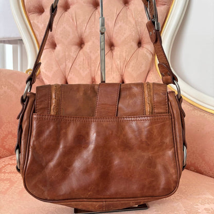 Dior Gaucho shoulder bag leather