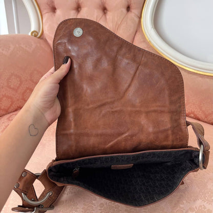 Dior Gaucho shoulder bag leather
