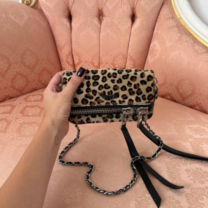 Zadig&Voltaire Rock nano Leo clutch mini bag