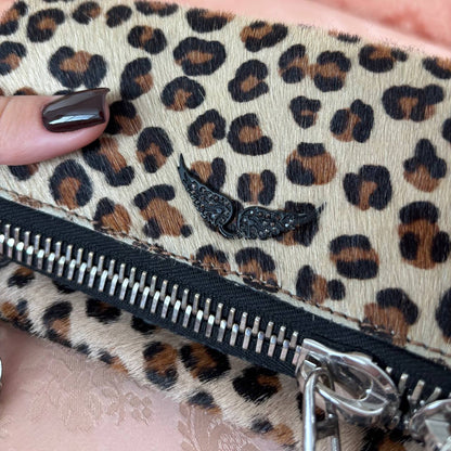 Zadig&Voltaire Rock nano Leo clutch mini bag