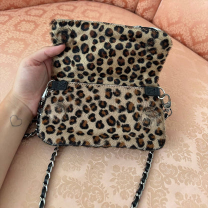 Zadig&Voltaire Rock nano Leo clutch mini bag