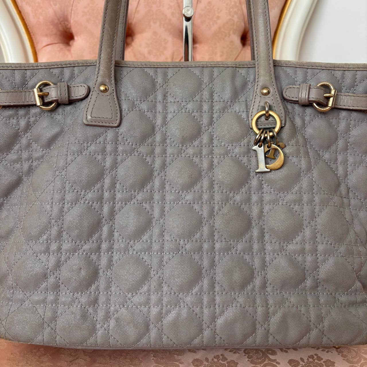 Christian Dior tote bag model Panarea canvas medium tote