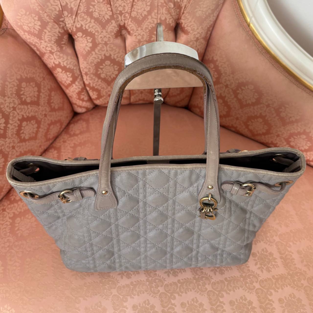 Christian Dior tote bag model Panarea canvas medium tote