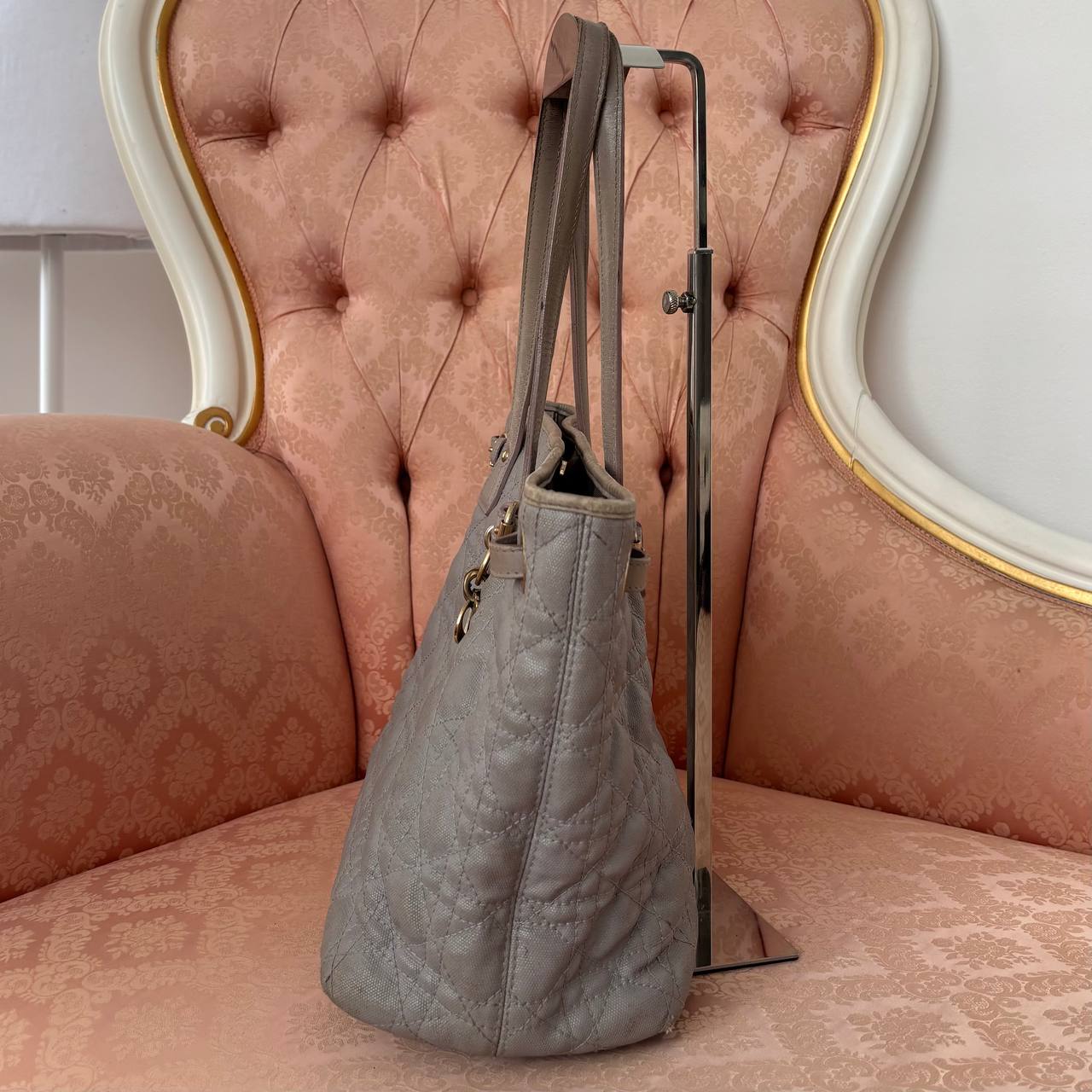 Christian Dior tote bag model Panarea canvas medium tote