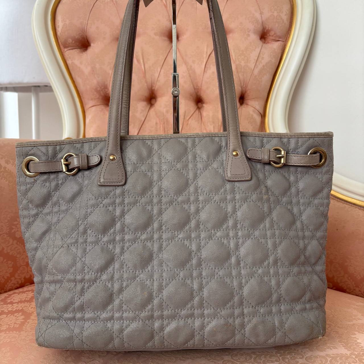 Christian Dior tote bag model Panarea canvas medium tote