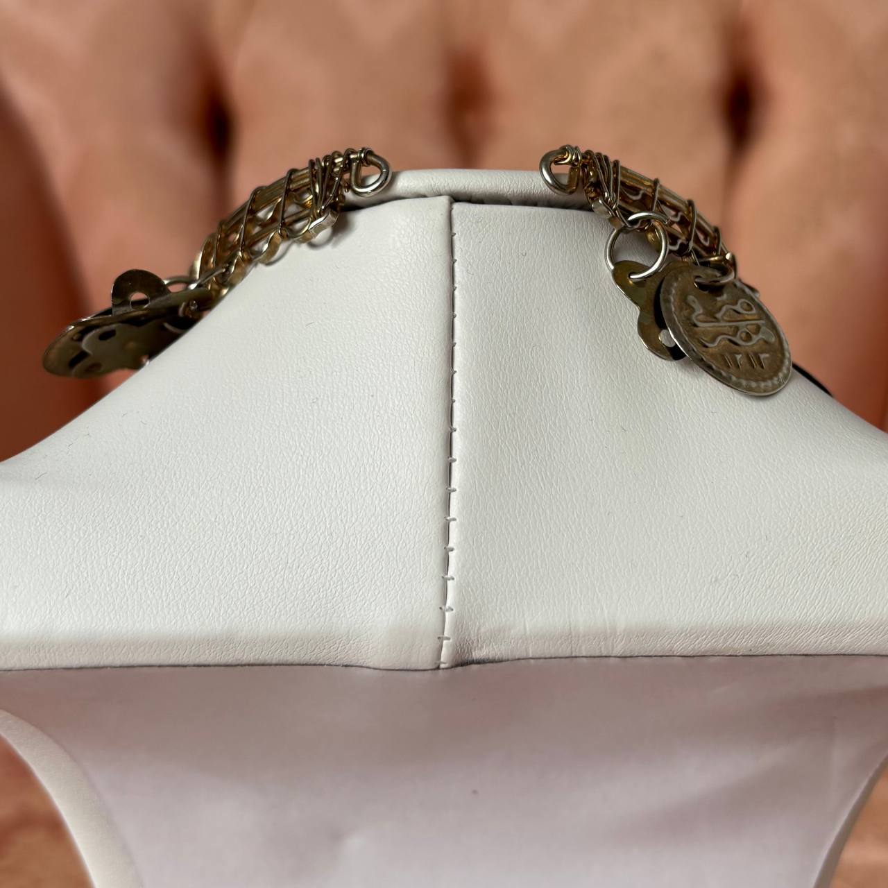 Vintage metallic boho jewellery cuff bracelet