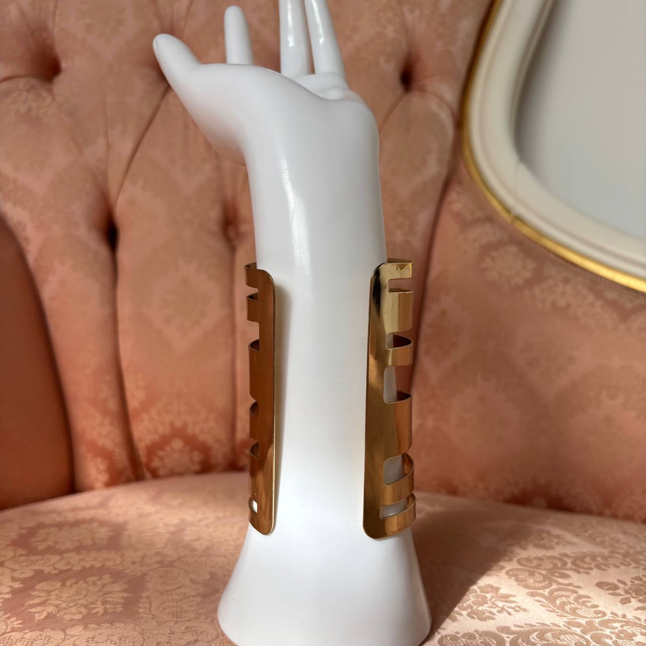 Vintage gold multi cuff bracelet