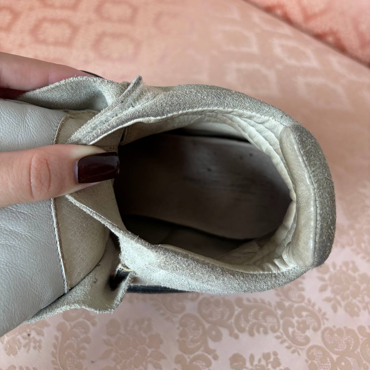 Isabel Marant suede Bekett sneakers golden with python snake