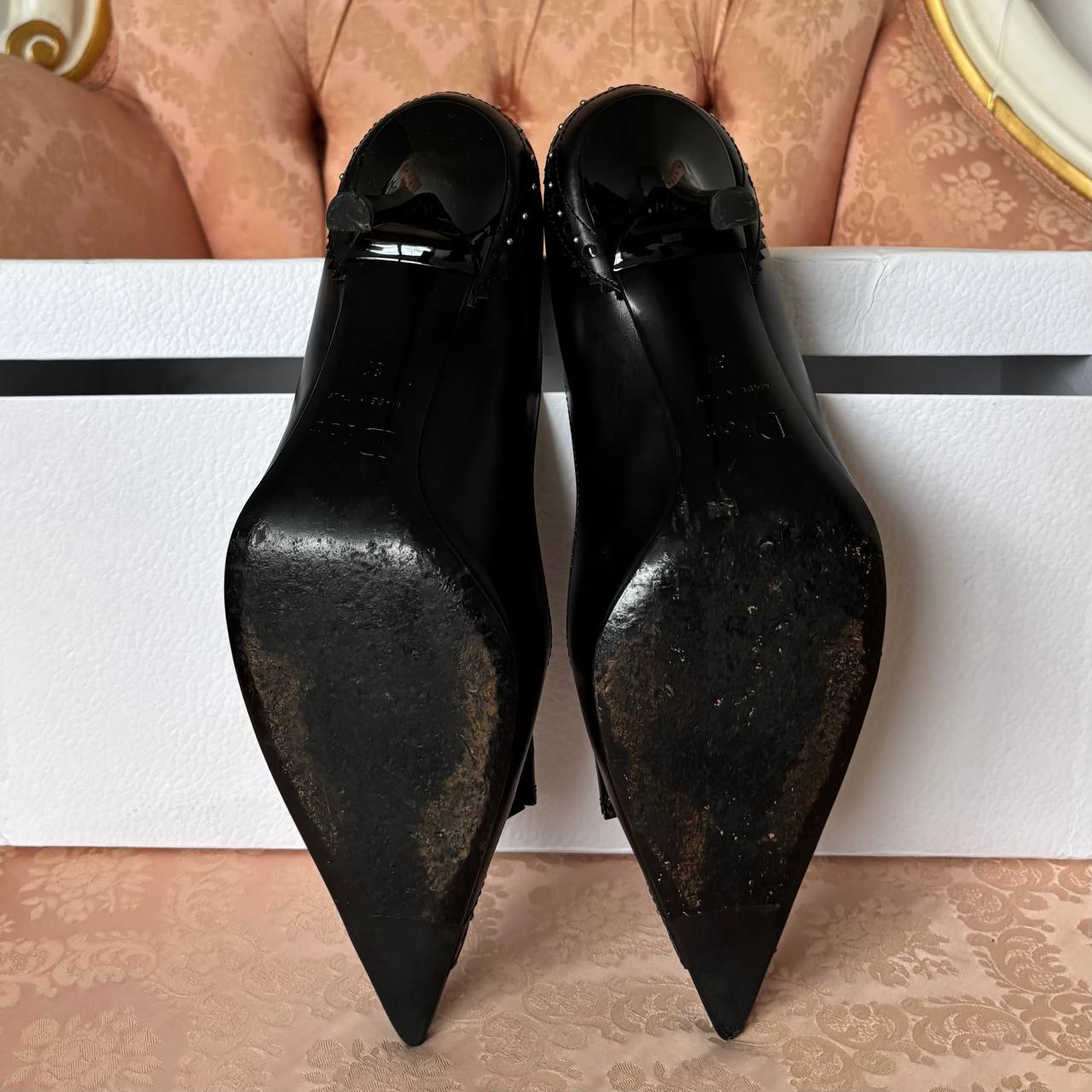 Dior court heels pumps Romantique by Galliano