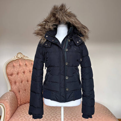 Abercrombie and Fitch puffer coat zip-jacket bomber