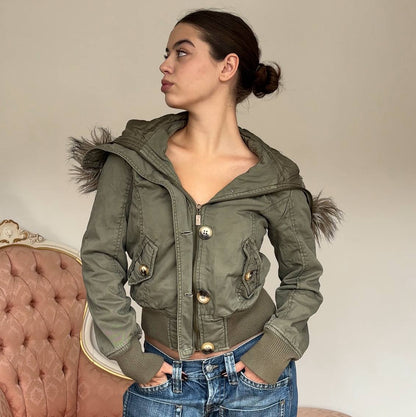 Terranova puffer coat zip-jacket