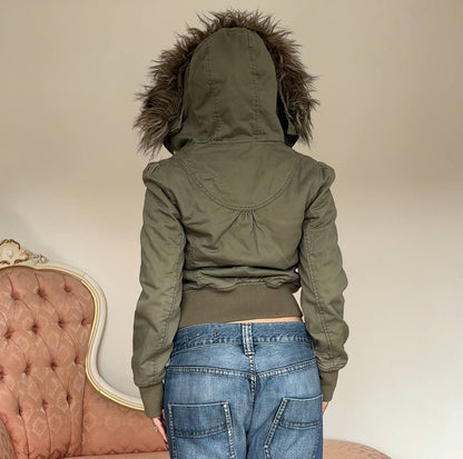 Terranova puffer coat zip-jacket