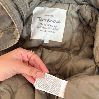 Terranova puffer coat zip-jacket