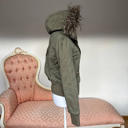 Terranova puffer coat zip-jacket