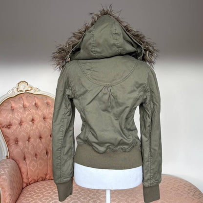 Terranova puffer coat zip-jacket