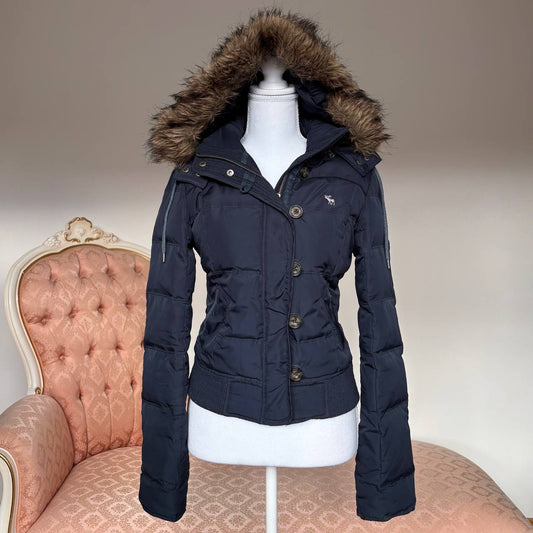 Abercrombie and Fitch puffer coat zip-jacket