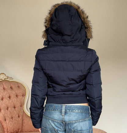 Abercrombie and Fitch puffer coat zip-jacket