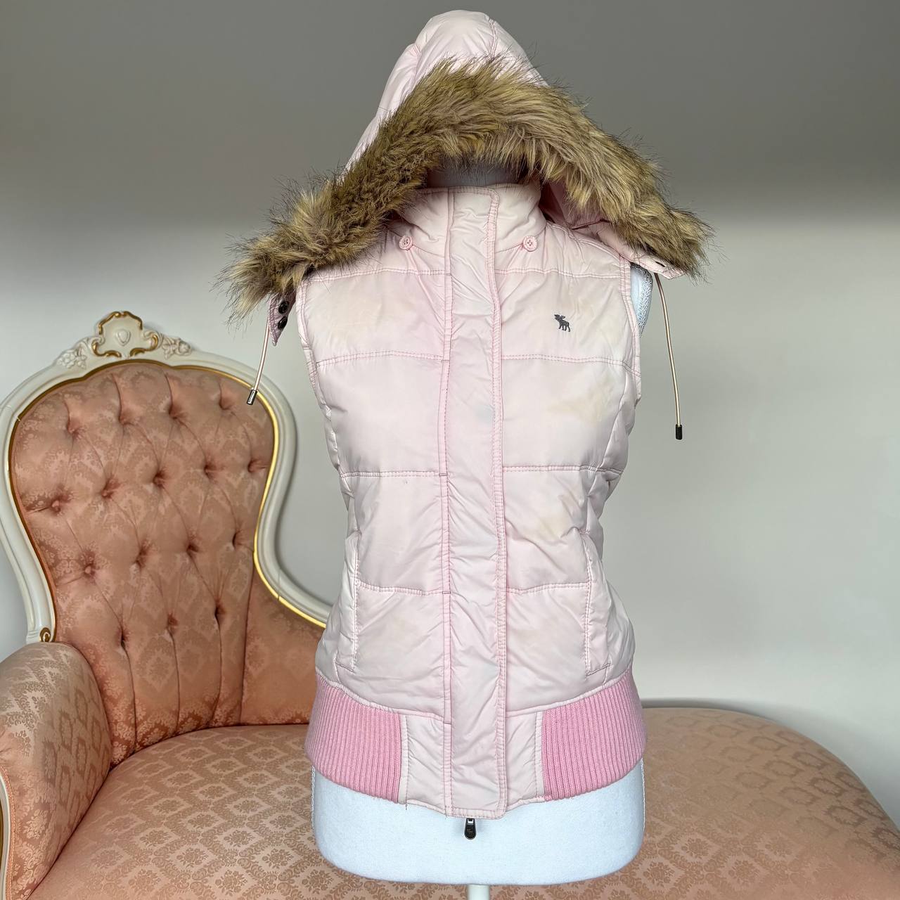 Abercrombie and Fitch sleeveless puffer