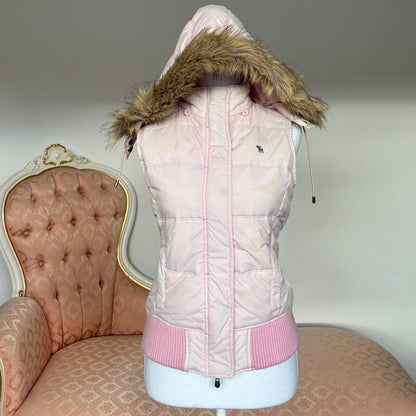Abercrombie and Fitch sleeveless puffer