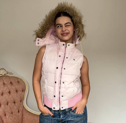 Abercrombie and Fitch sleeveless puffer