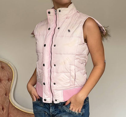Abercrombie and Fitch sleeveless puffer