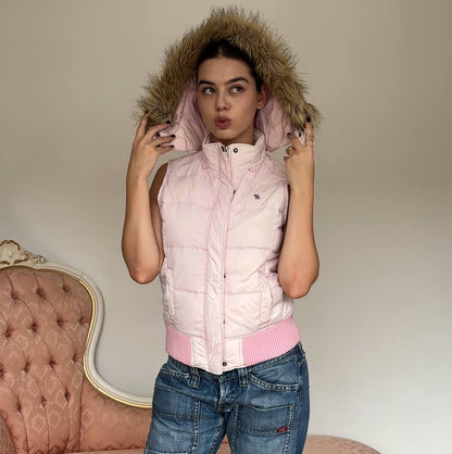 Abercrombie and Fitch sleeveless puffer