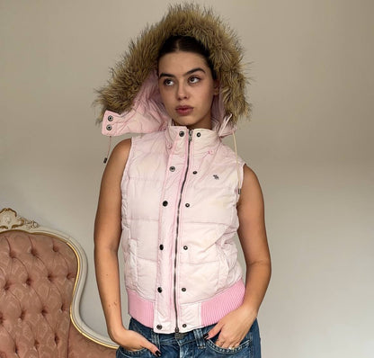 Abercrombie and Fitch sleeveless puffer