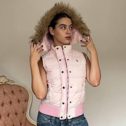 Abercrombie and Fitch sleeveless puffer