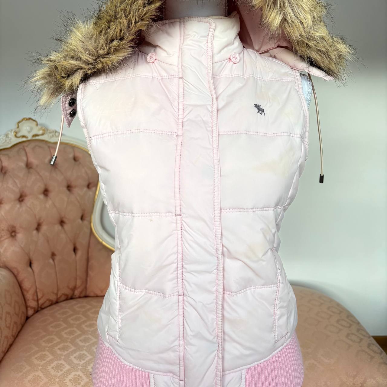 Abercrombie and Fitch sleeveless puffer