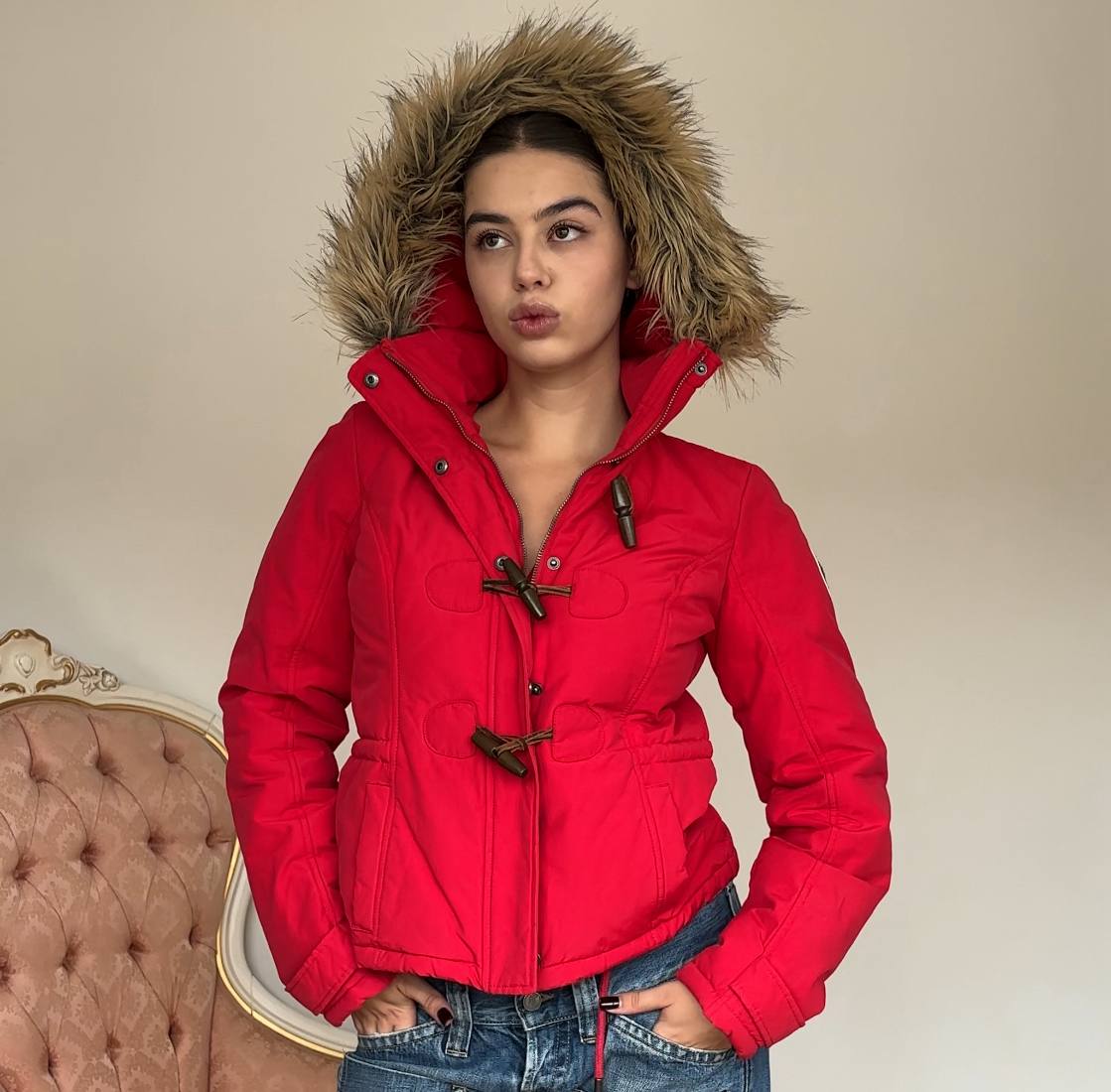 Abercrombie and Fitch puffer coat zip-jacket