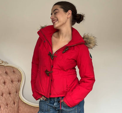 Abercrombie and Fitch puffer coat zip-jacket