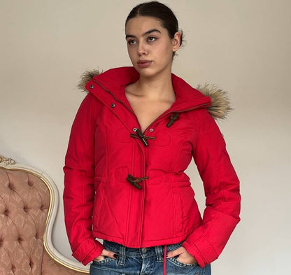 Abercrombie and Fitch puffer coat zip-jacket