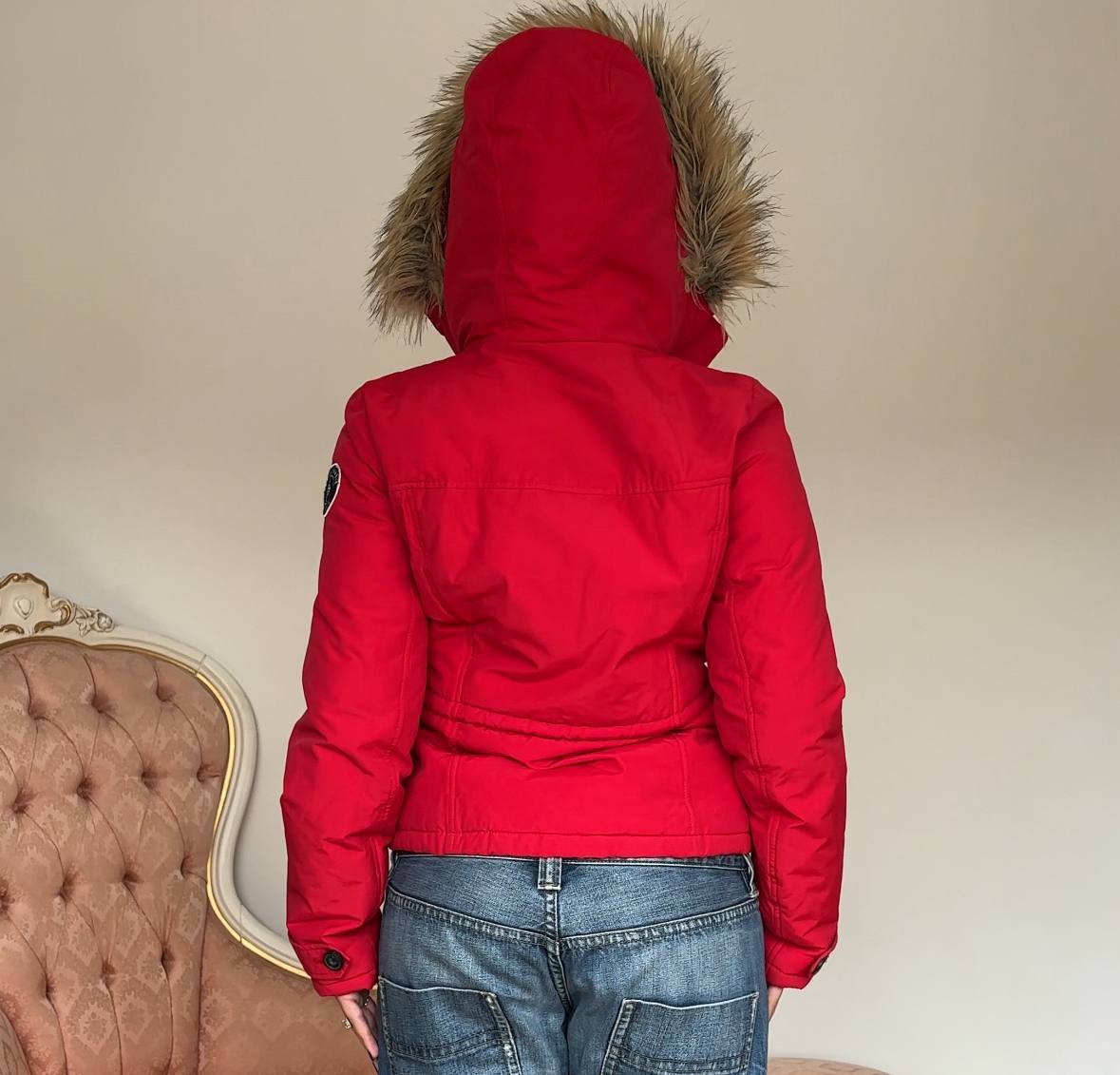 Abercrombie and Fitch puffer coat zip-jacket