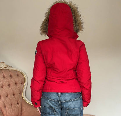 Abercrombie and Fitch puffer coat zip-jacket