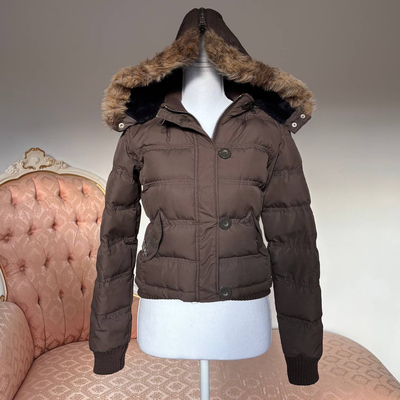 Pepe Jeans puffer coat zip-jacket