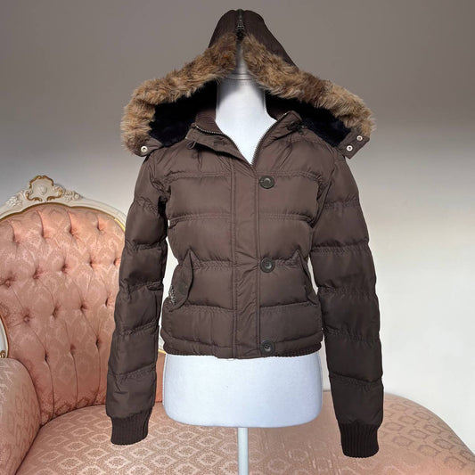 Pepe Jeans puffer coat zip-jacket