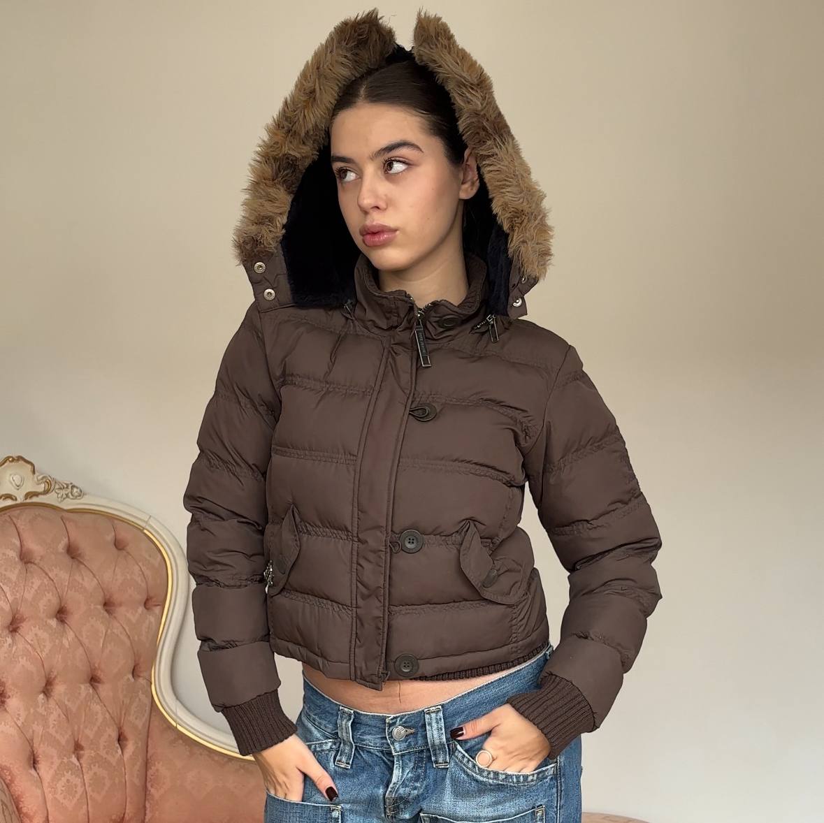 Pepe Jeans puffer coat zip-jacket