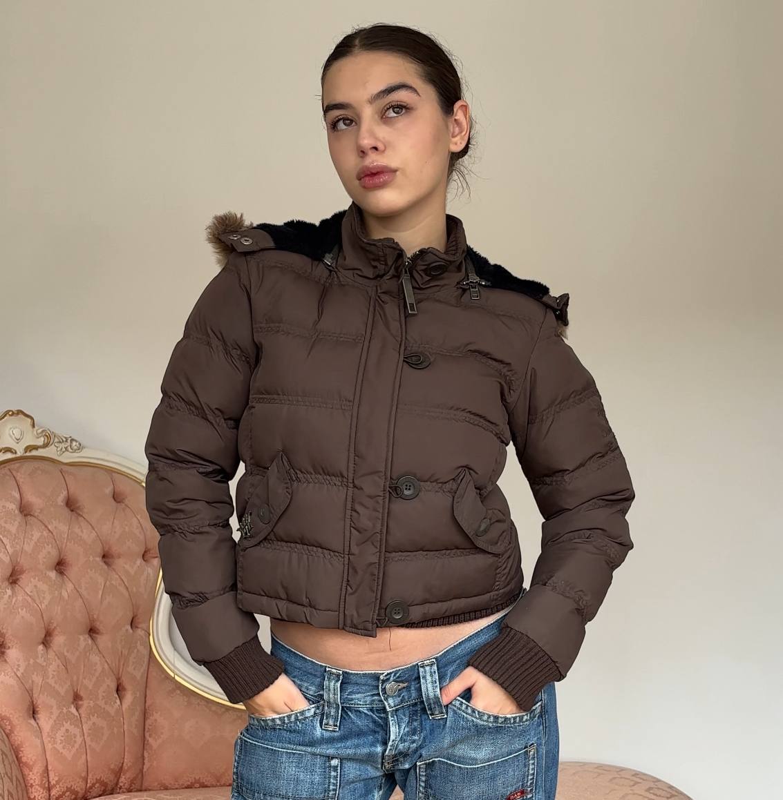 Pepe Jeans puffer coat zip-jacket