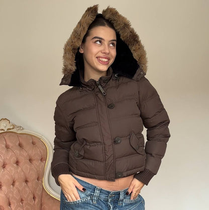 Pepe Jeans puffer coat zip-jacket