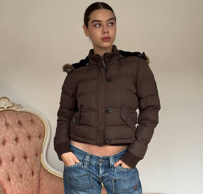 Pepe Jeans puffer coat zip-jacket