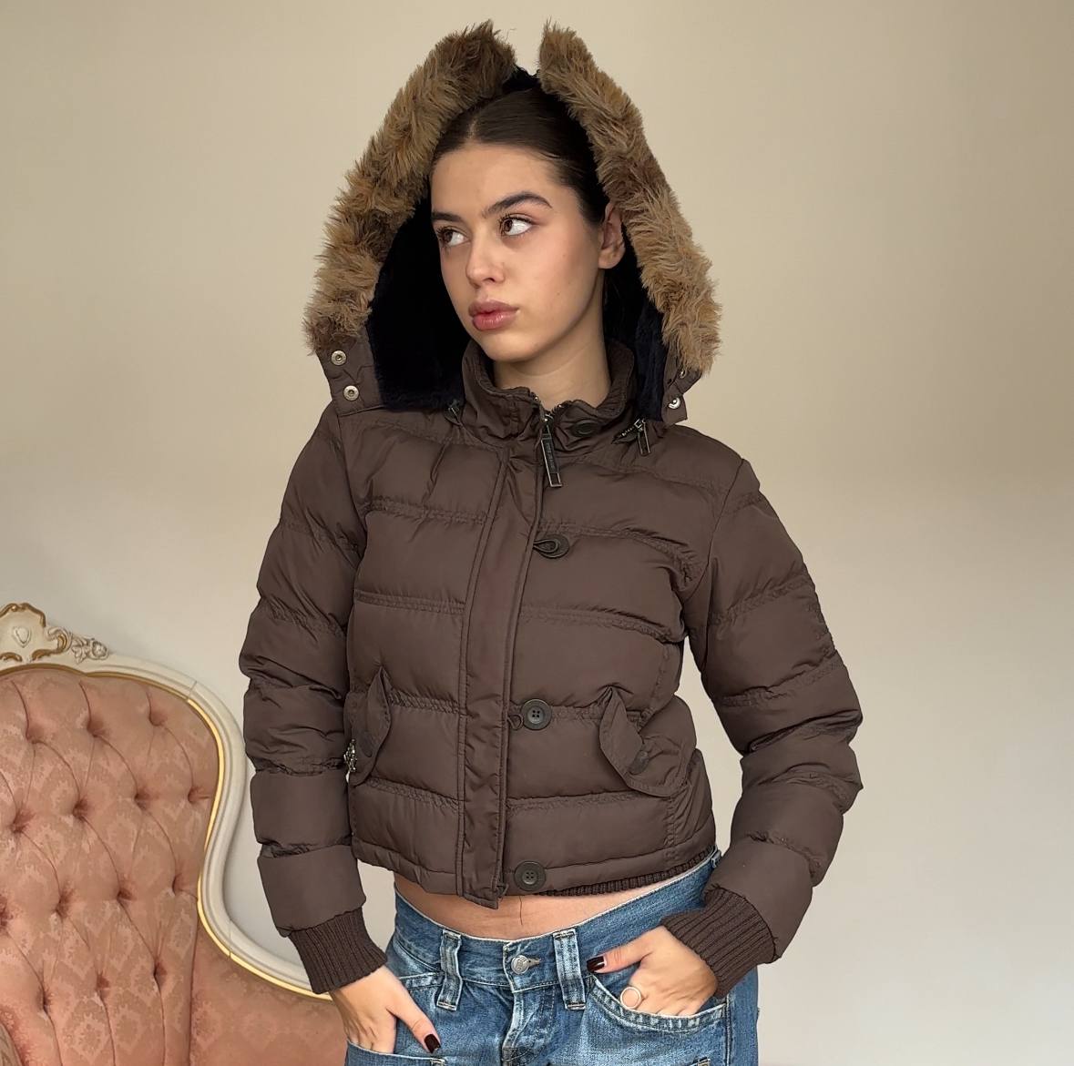 Pepe Jeans puffer coat zip-jacket