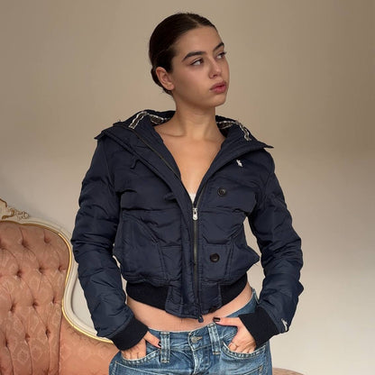 Abercrombie and Fitch puffer coat zip-jacket