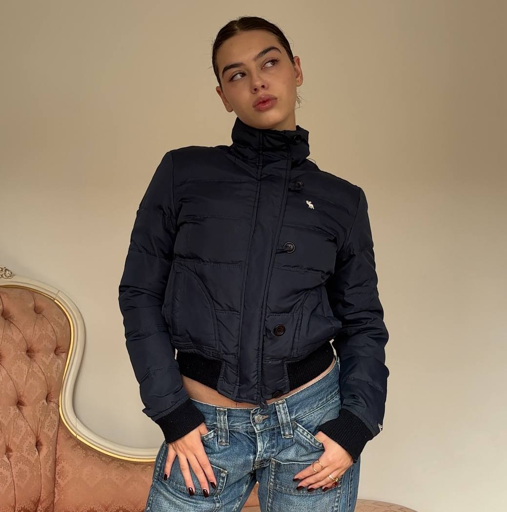 Abercrombie and Fitch puffer coat zip-jacket