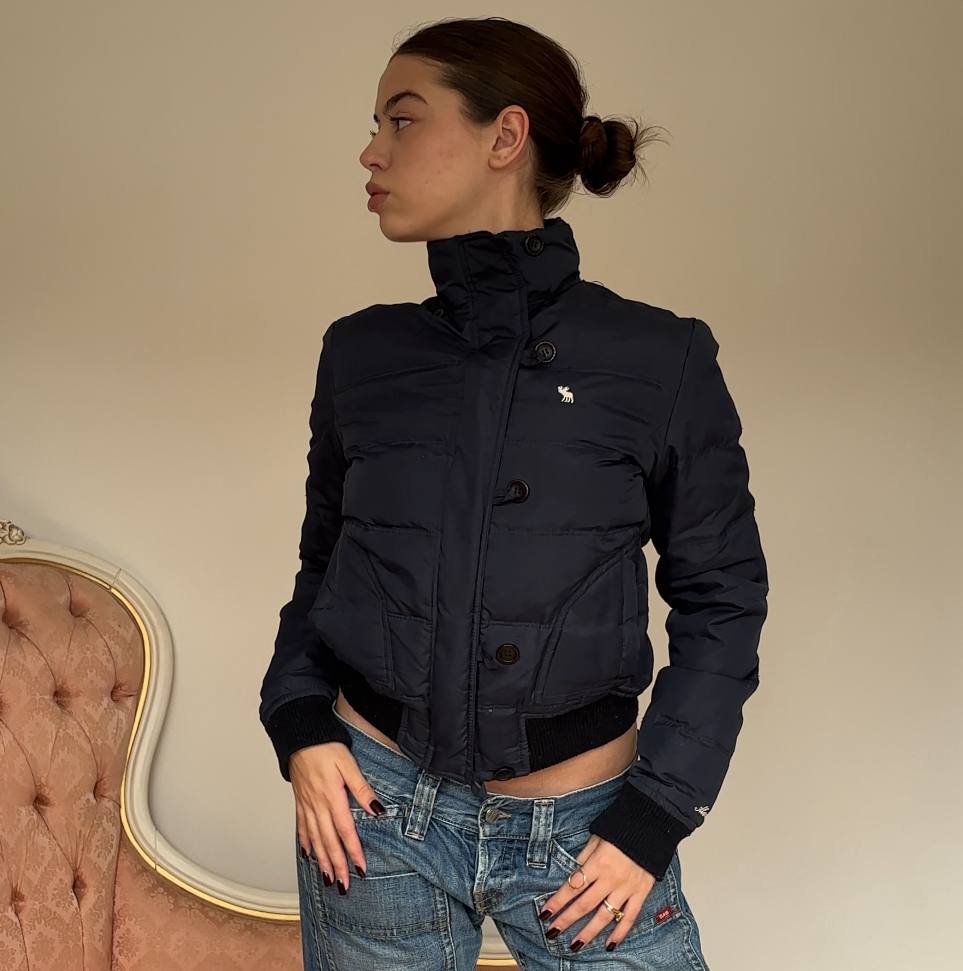 Abercrombie and Fitch puffer coat zip-jacket