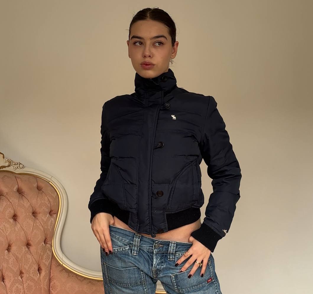 Abercrombie and Fitch puffer coat zip-jacket