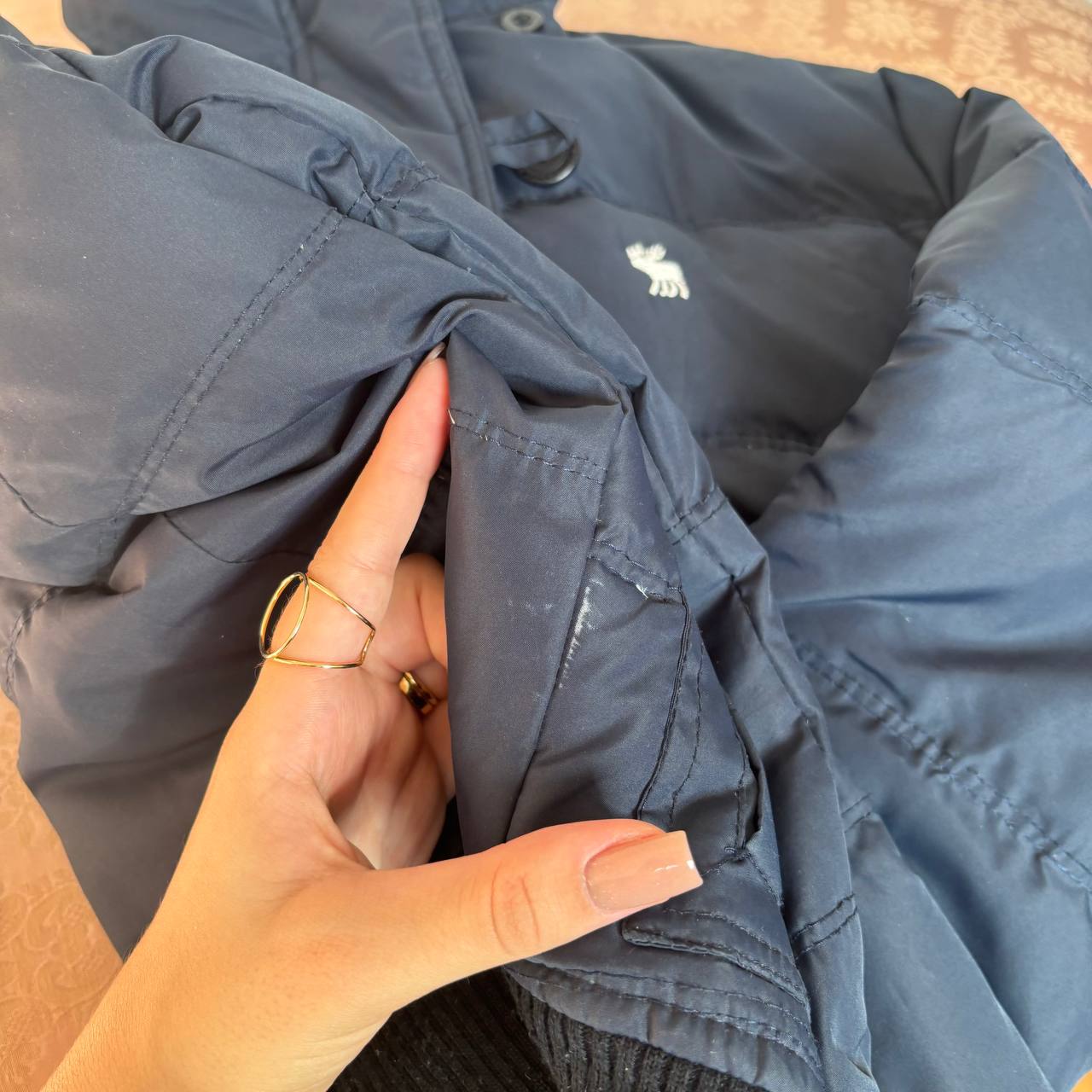 Abercrombie and Fitch puffer coat zip-jacket