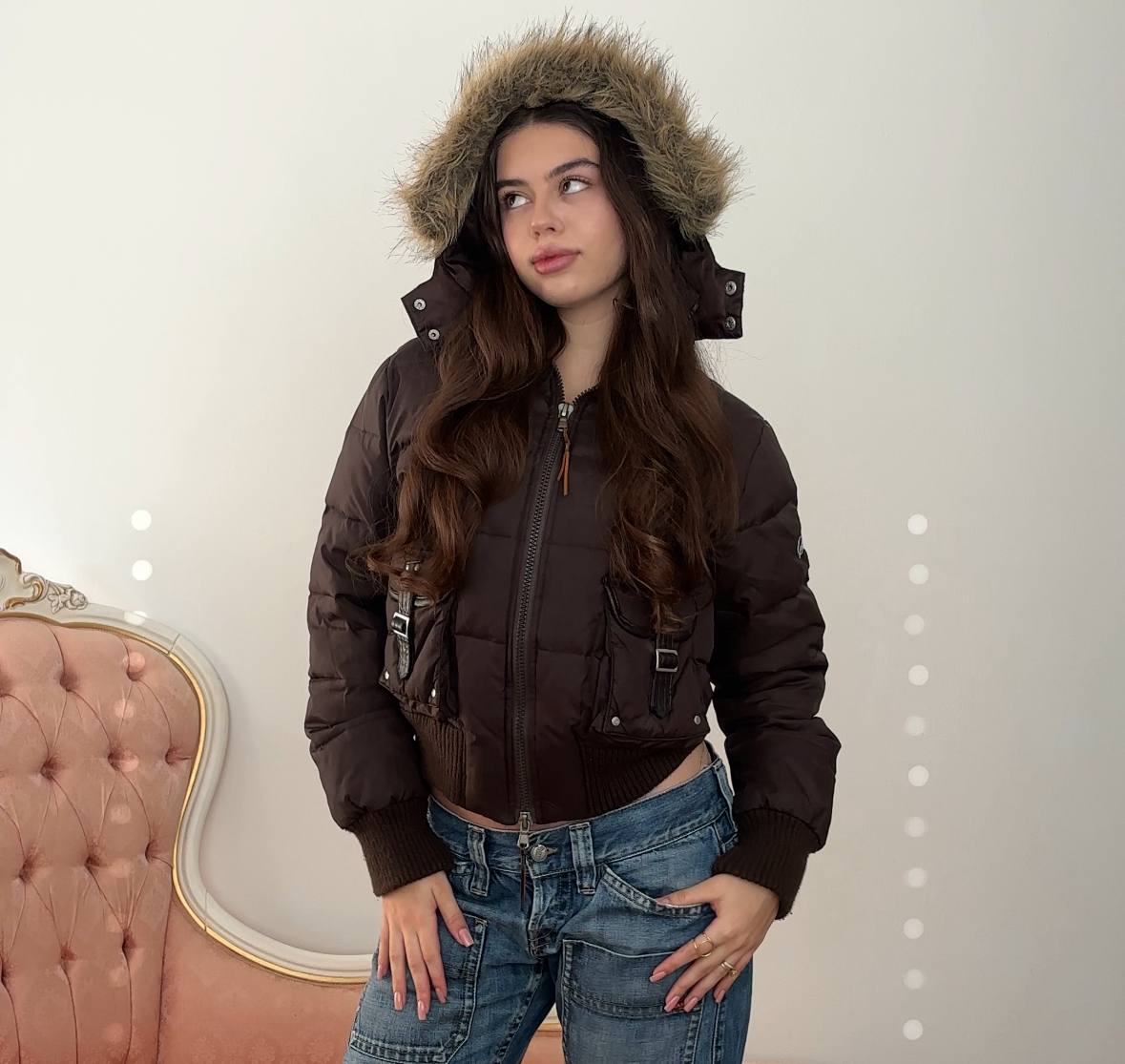 St. Diego puffer coat zip-jacket