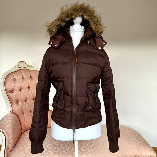 St. Diego puffer coat zip-jacket